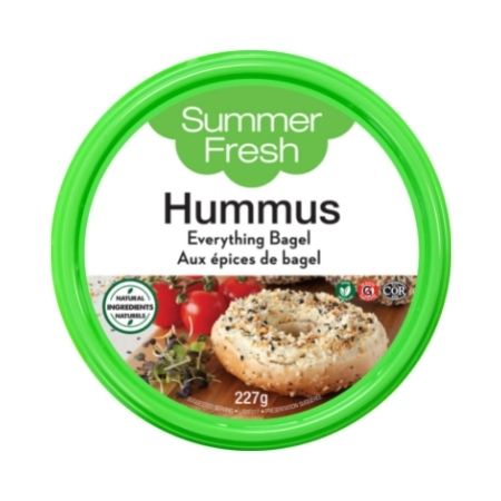 SF HUMMUS EVERYTHING BAGEL